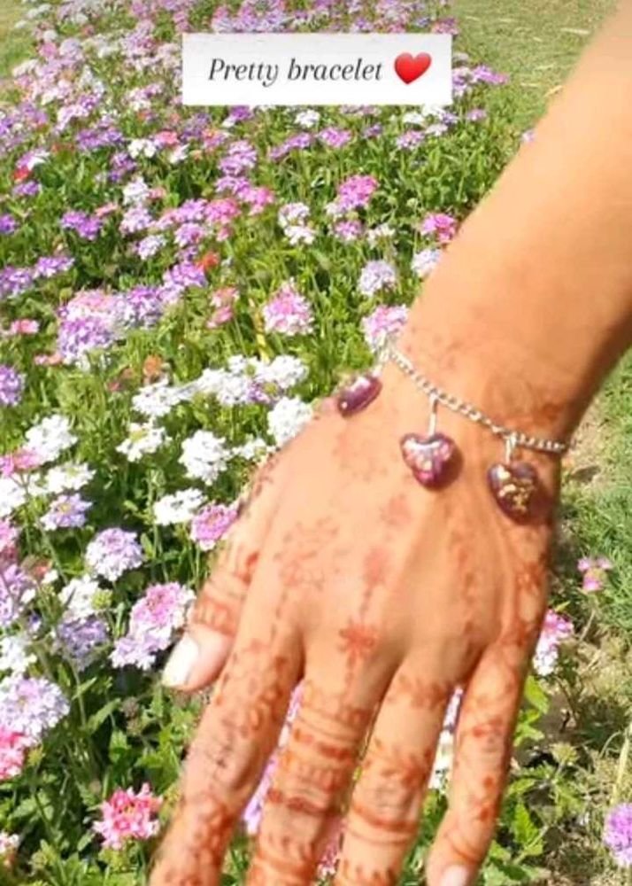 Heart Charm Bracelet