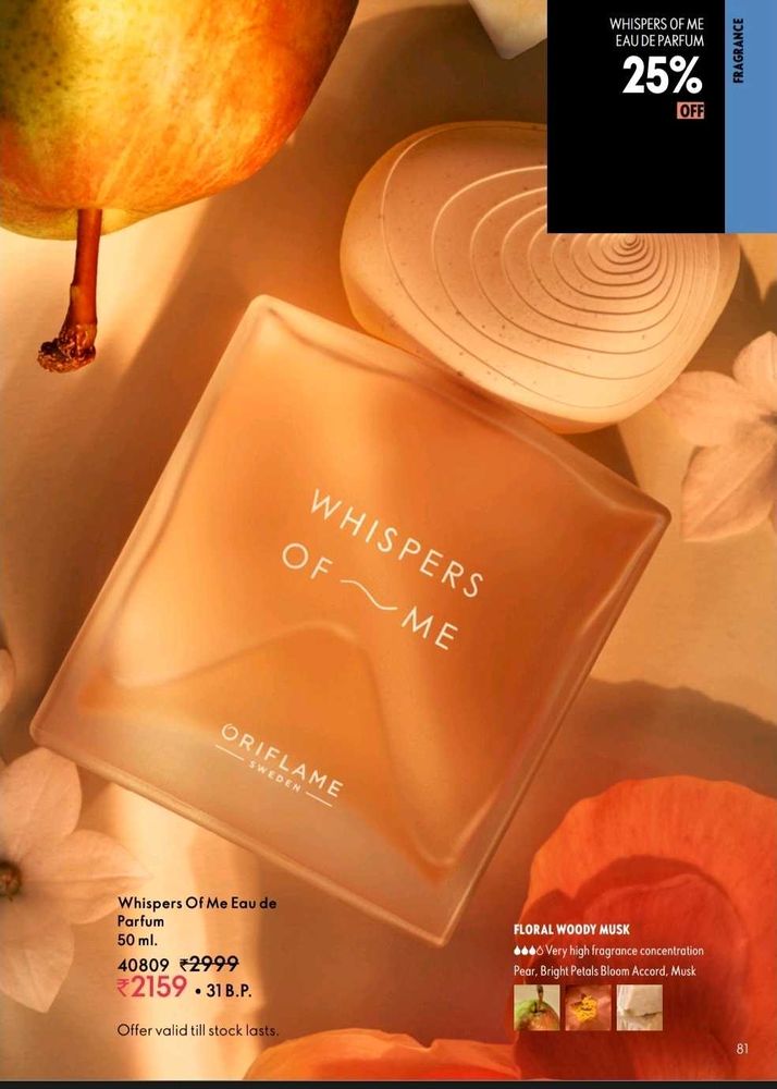 Oriflame Whisper OF Me Eau De Perfume