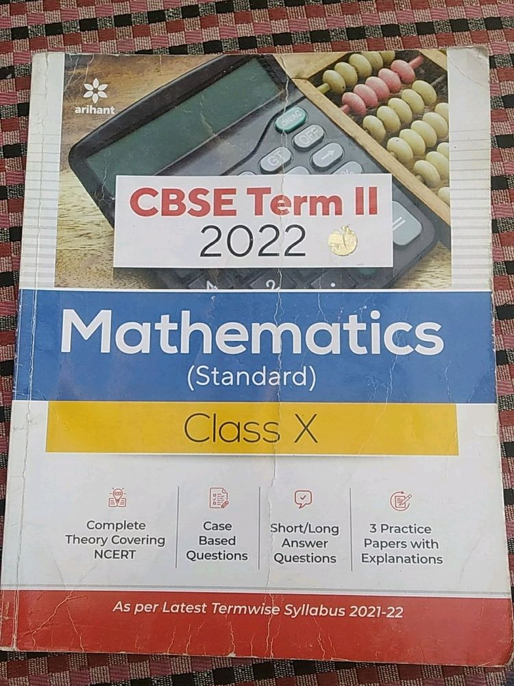 standard maths question book class 10 cbse