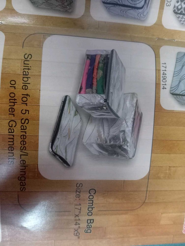 6 Saree Organizer cover  Bags