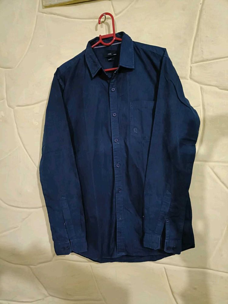 Blue Long Sleeve Shirt