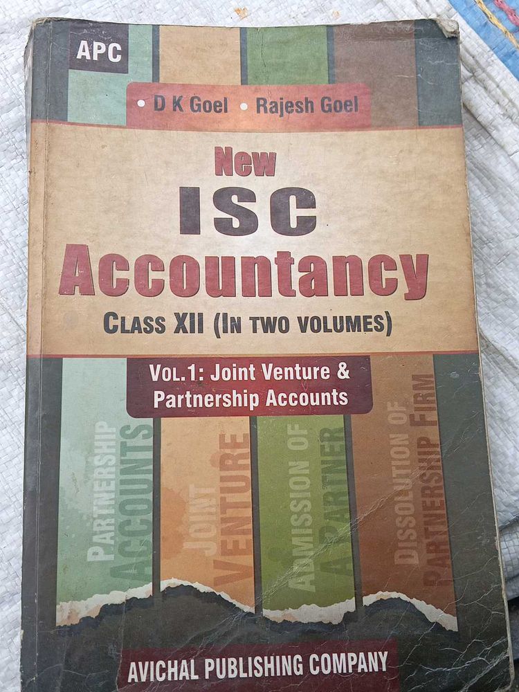 ISC Accountancy Class XII