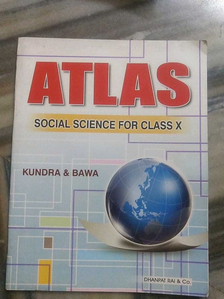 ATLAS SOCIAL SCIENCE FOR CLASS 10