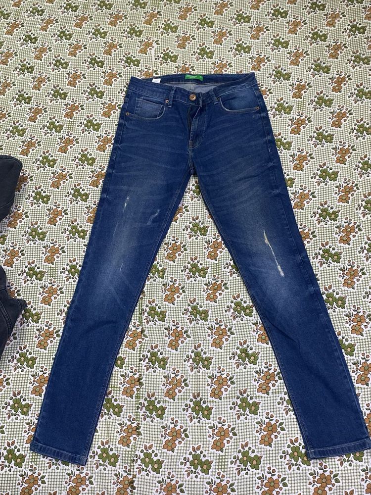 Benetton Blue Denim Jeans