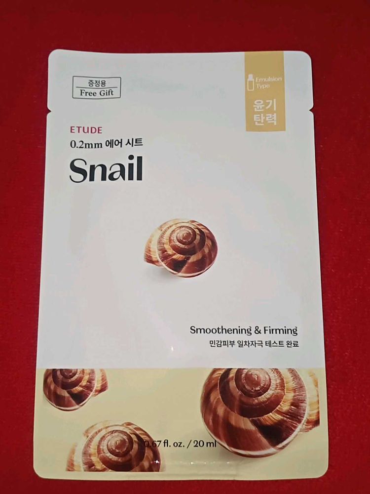 ETUDE Snail Mask