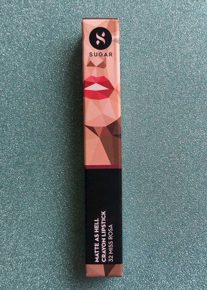 Sugar Matte As Hell Lipstick (32 - Miss Rosa)
