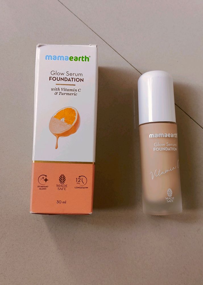 Mamaearth Glow Serum Foundation