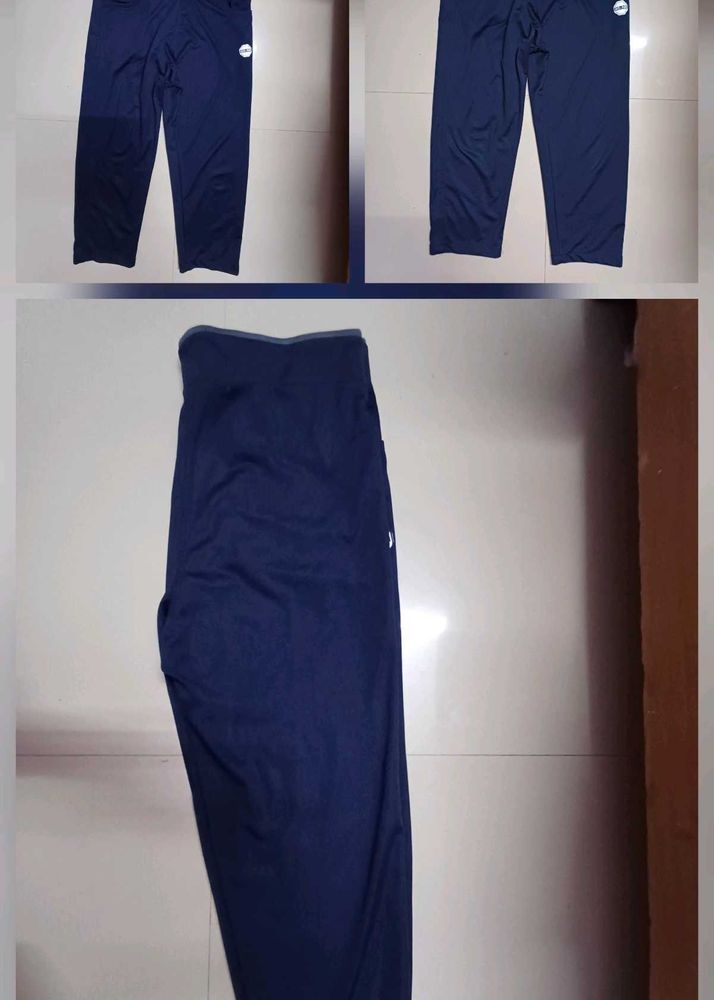 Navy Blue Track Pants