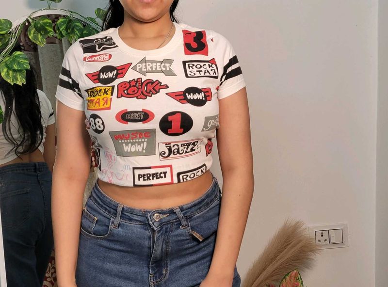 Crop T Shirt For Women