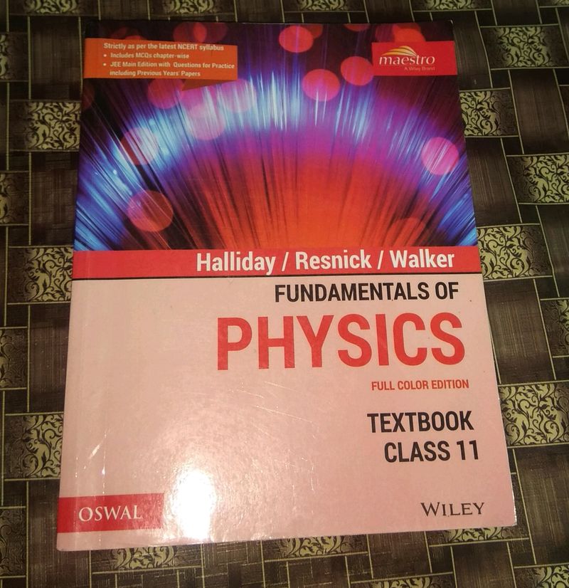 Resnik, Haliday, Walker Fundamental Of Physics 11