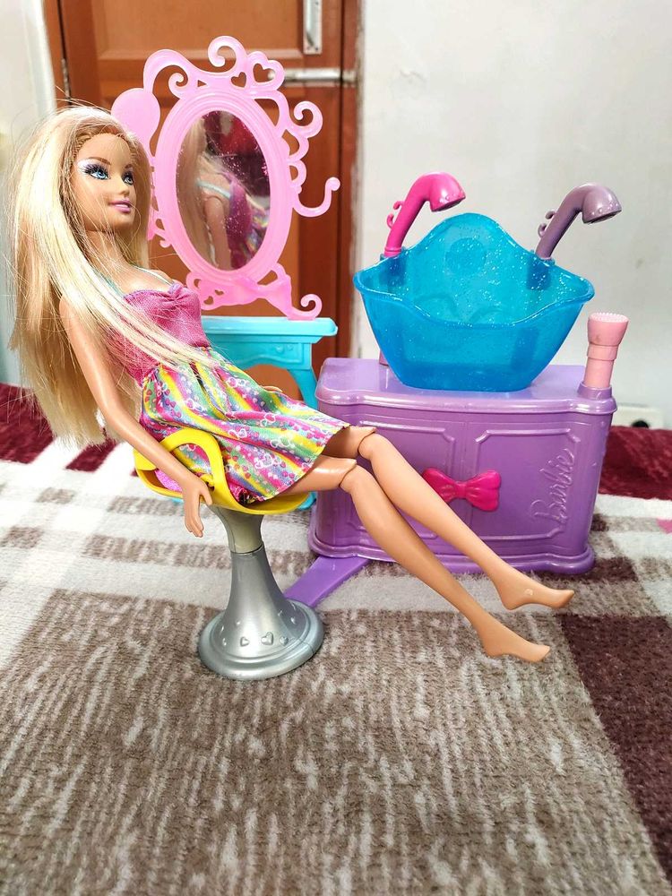 Barbie Doll Styling Playset