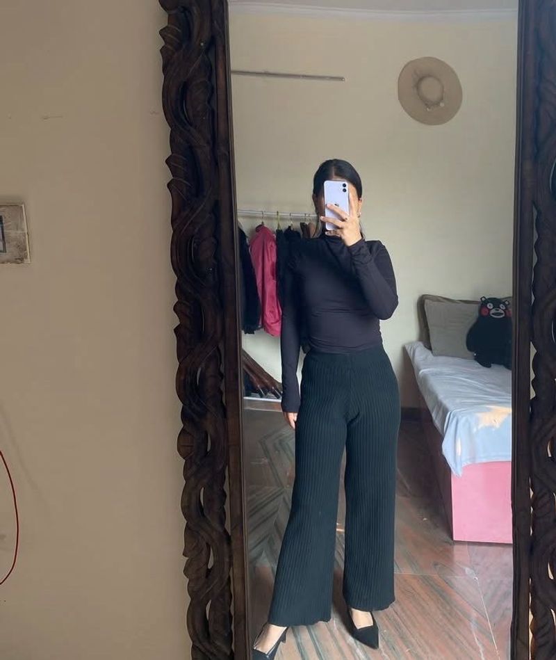 Wide Leg Corduroy Pants