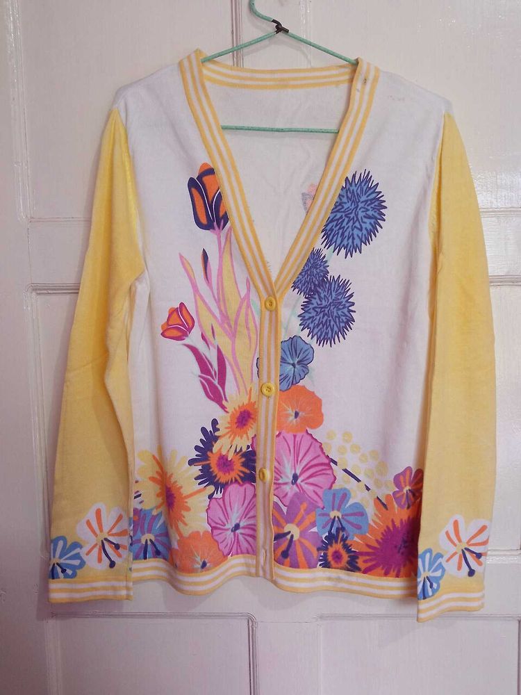 Women Floral Sweater