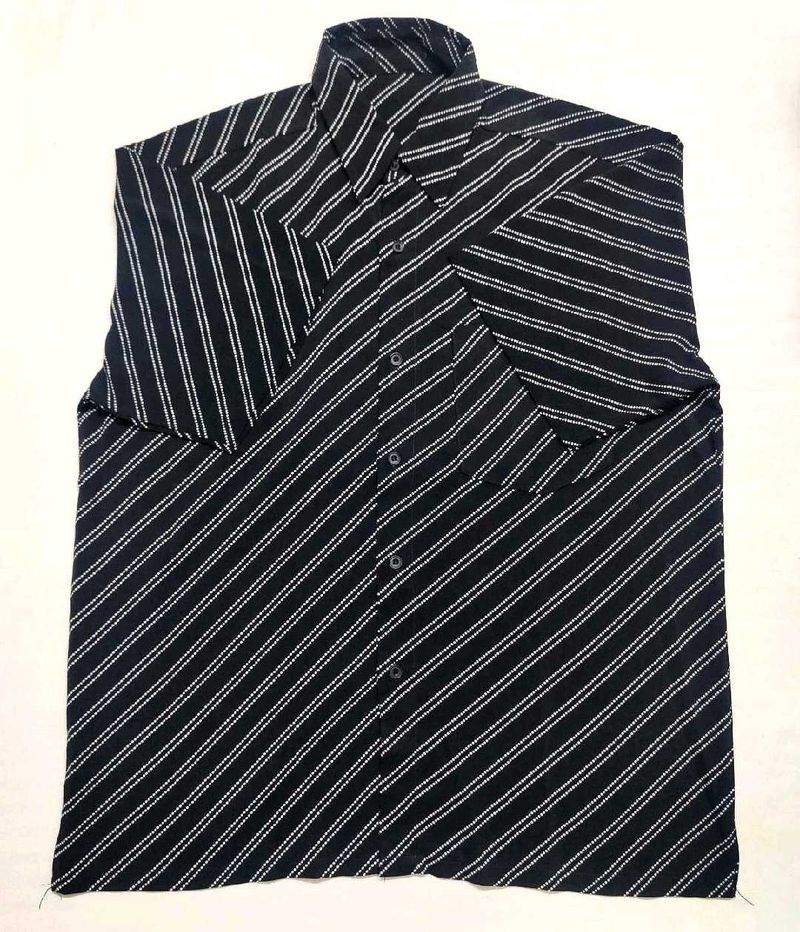 Stylish Striped Shirt | Chest 46