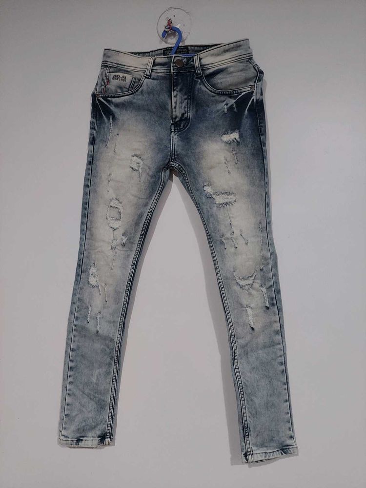 💥 Zara Men Distressed Slim Fit Jeans