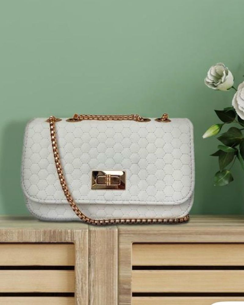 White Sling Bag