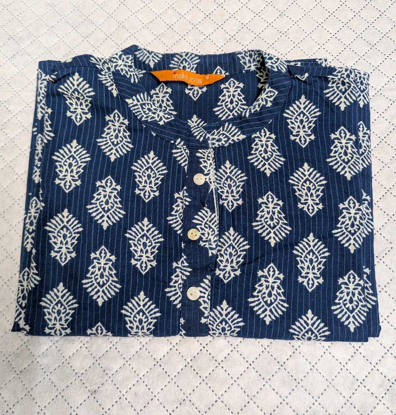 Indo Era Branded Women&#39;s Kurta 💙🤍💙