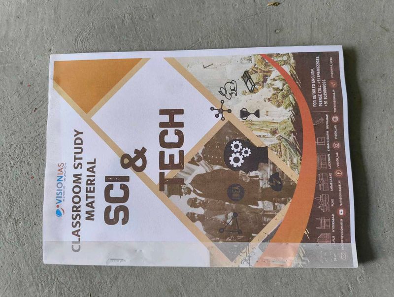 Vision IAS Sci &amp; Tech Study Material