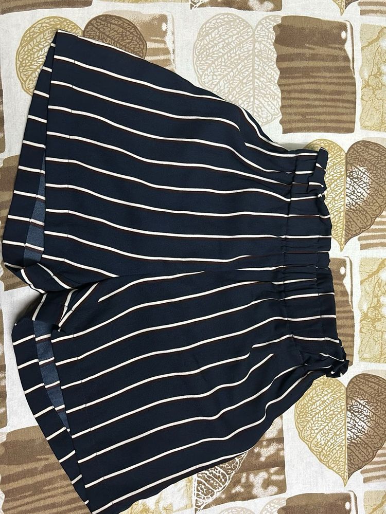 Striped Casual Shorts