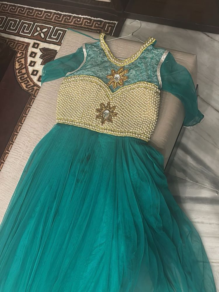 Pearl Green Gown