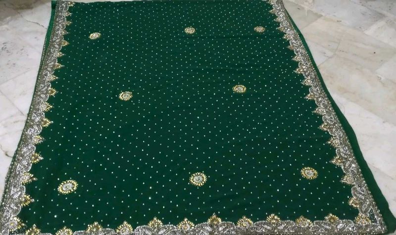 Heavy Work Saree