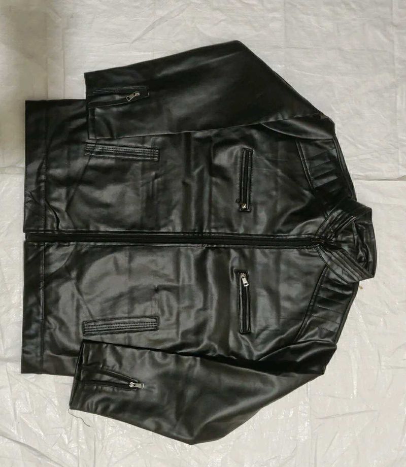 Stylish Black Leather Jacket