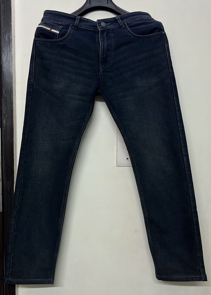 DIESEL FUEL FOR STYLE DENIM SLIGHTLY WASHED JEANS