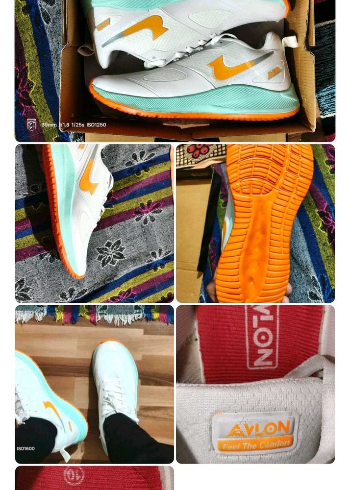 Stylish White Sneakers