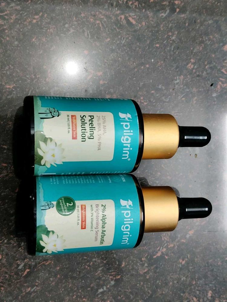 Pilgrim Peeling Solution &amp; Brightening Serum