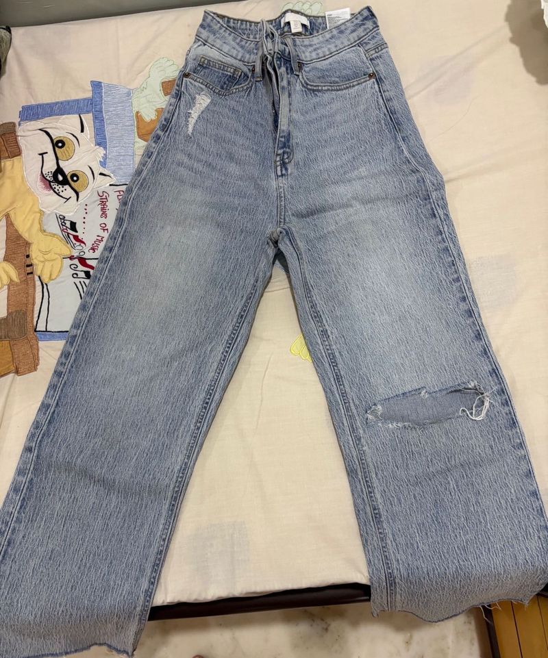 H&amp; M Wide Leg Jeans