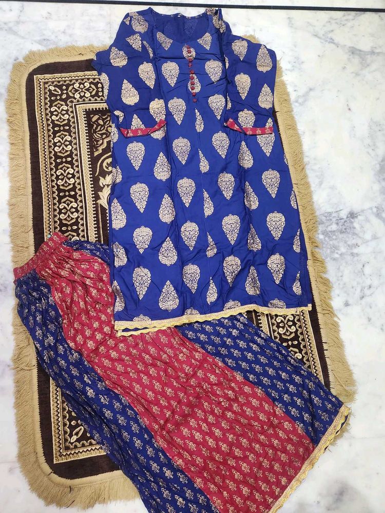 A Beautiful Multi Skirt ND Kurti