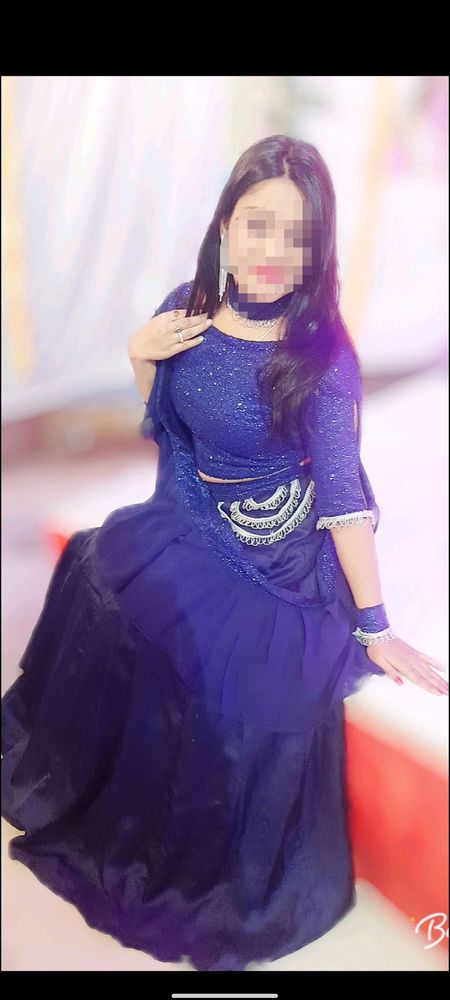 📢Indo western dress