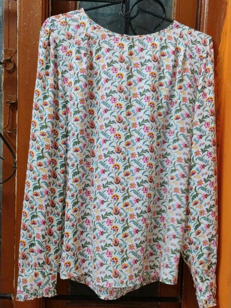 Floral Long Sleeve Blouse
