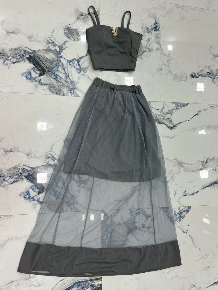 Skirt Top Set