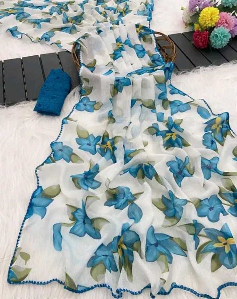 Beautiful Lightweight Daily Wear Saree - Very Soft