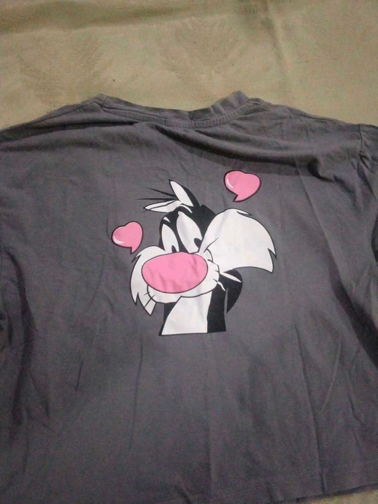 Sylvester the Cat Heart T-Shirt