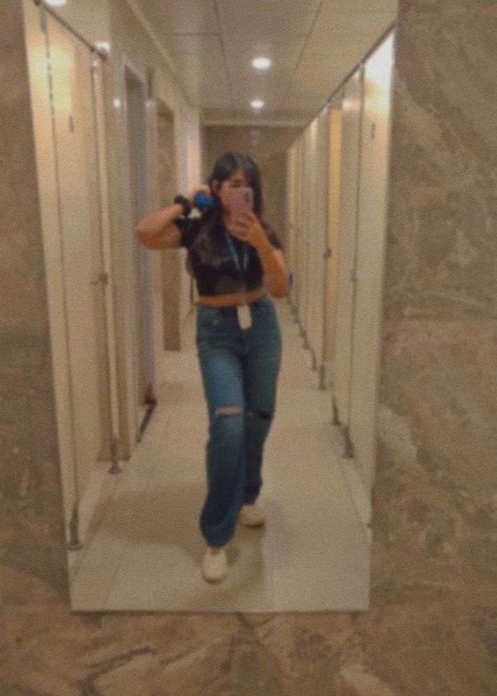 Ripped Knee Jeans