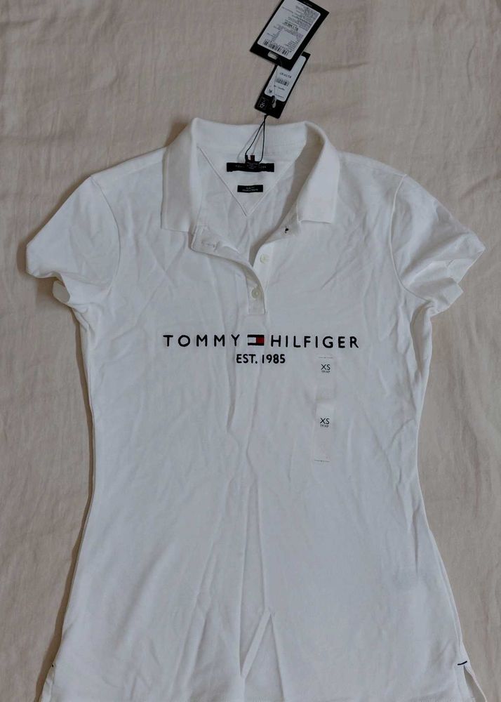Tommy Hilfiger Polo - XS - White