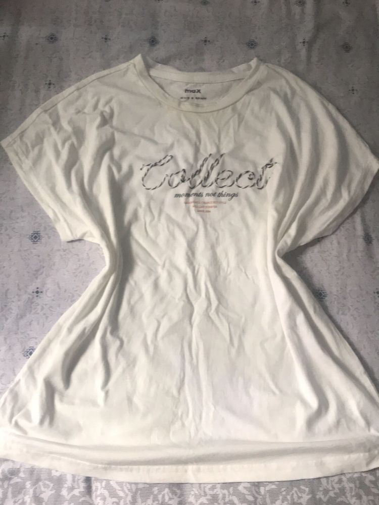White Graphic Tee