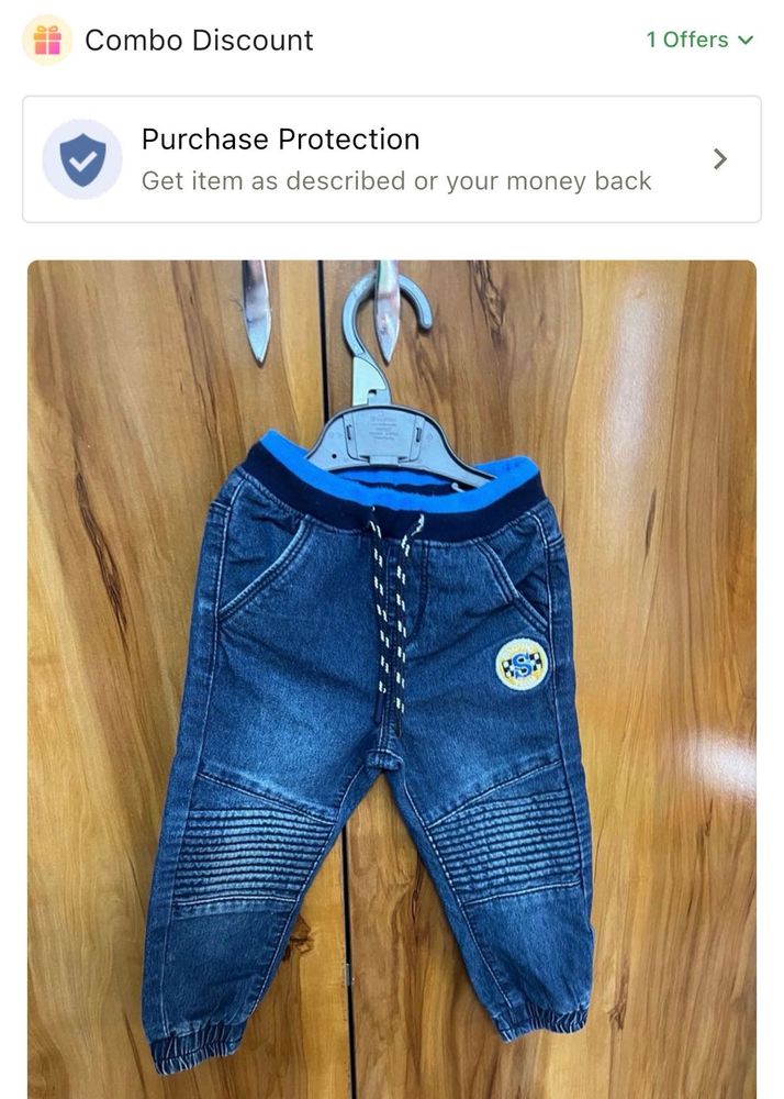 Cute Denim Jeans Combo