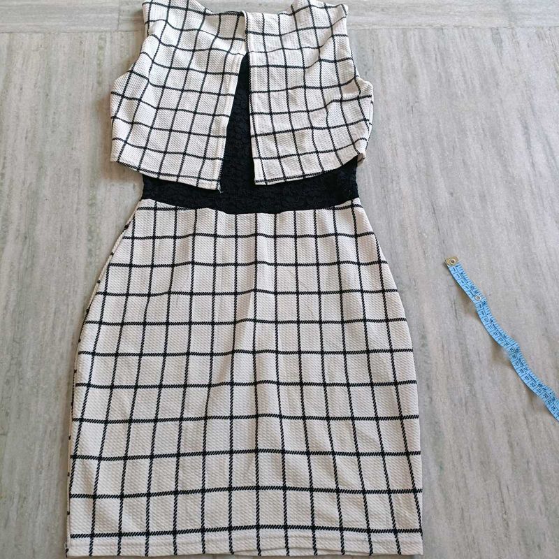 Checkered Mini Dress