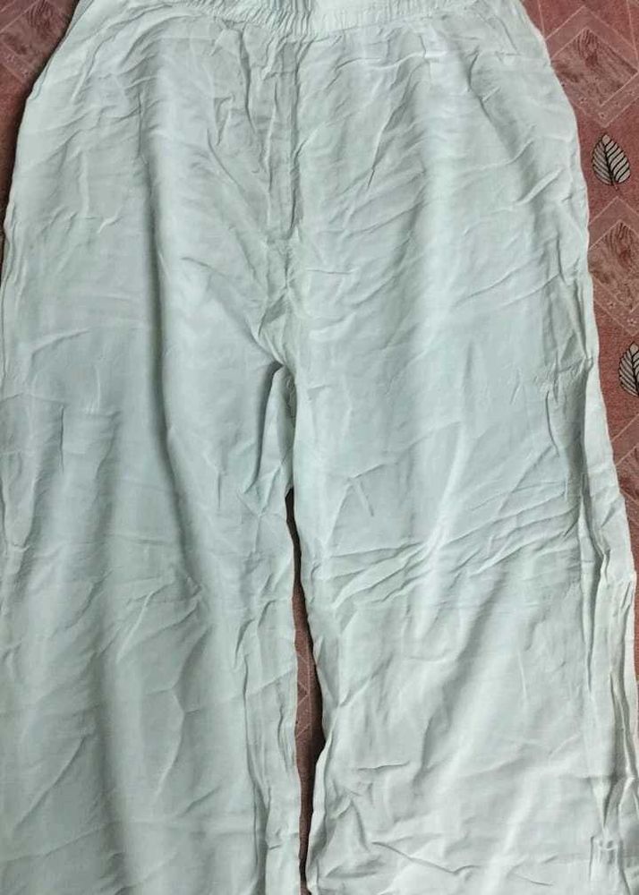White Palazzo Pants