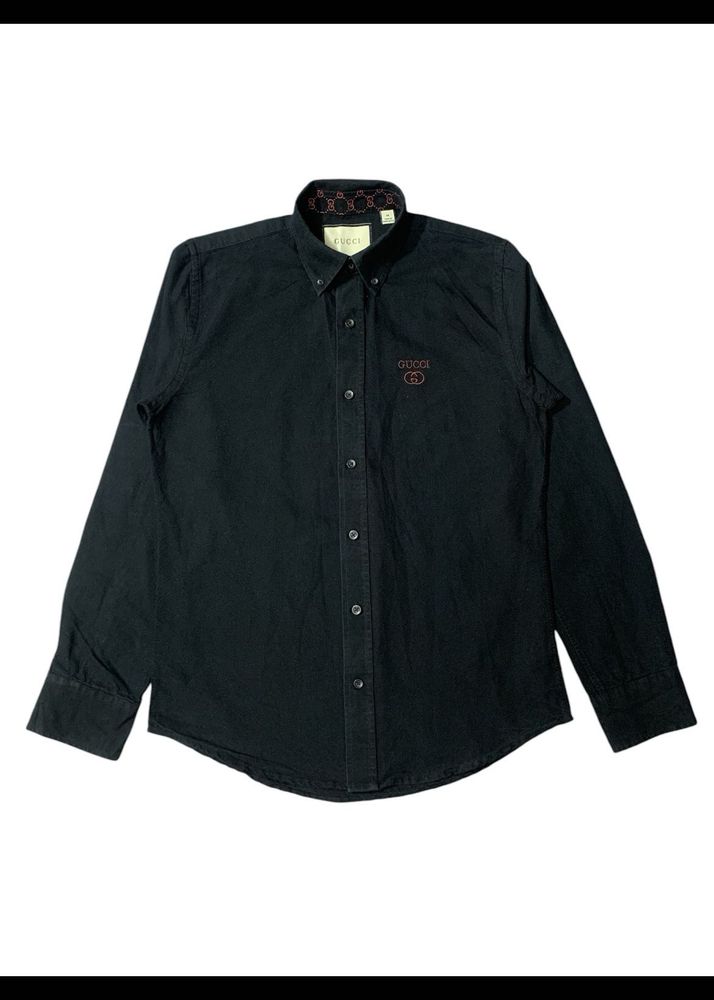 Gucci Black Button-Down Shirt