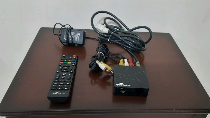 Digital Nxt Cable Tv Box Set With Remote