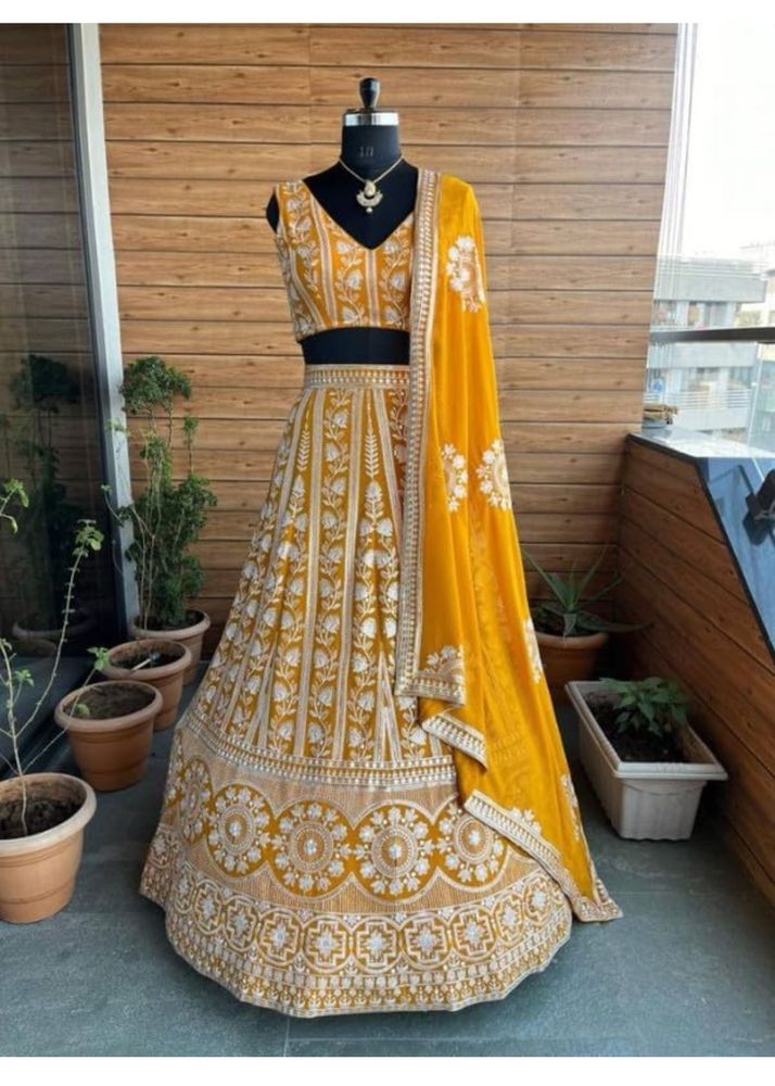 Embroidered Indian Lehenga Choli