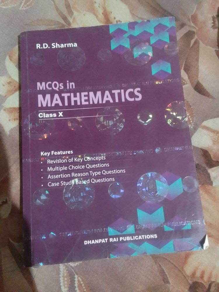 R.D. Sharma Class X Mathematics MCQ Book