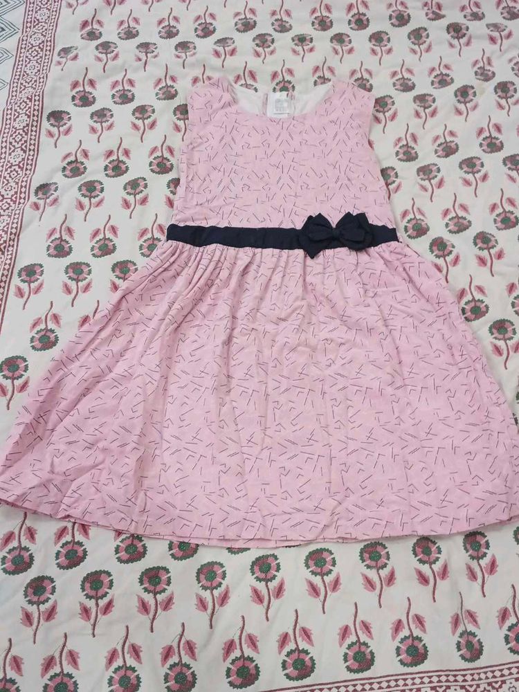 Pink Bow Dress