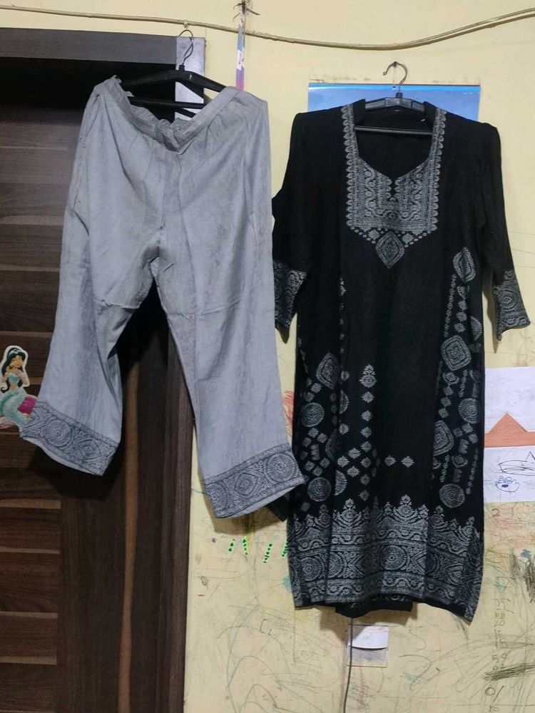 Elegant Winter Kurta Set