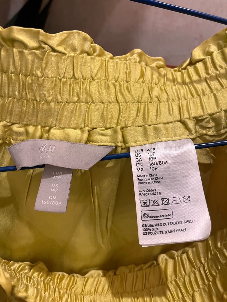 H&amp;M Silk Skirt