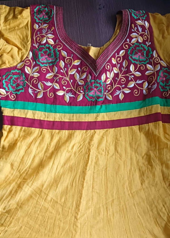 Embroidered Anarkali